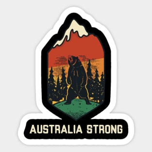 Australia Strong Sticker